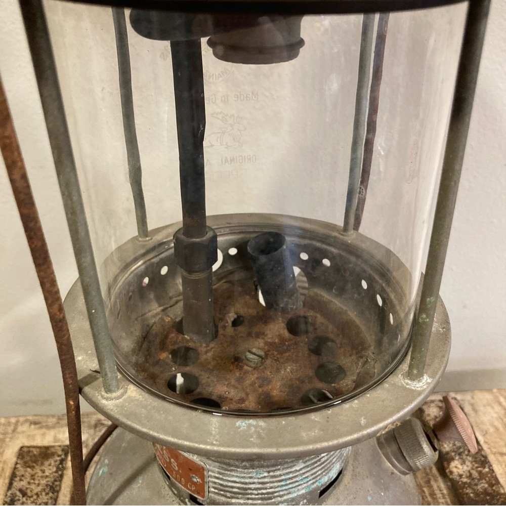 Aida Express 1500 Record 500CP Kerosene Lantern Vintage Rustic Decor Lamp - Picture 11 of 16